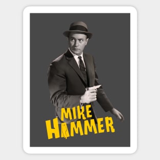 Mike Hammer - Darren McGavin - 50s Tv Show Sticker